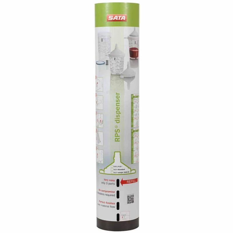 Spender R hre F r Deckel f r SATA RPS Dispenser Beschicht